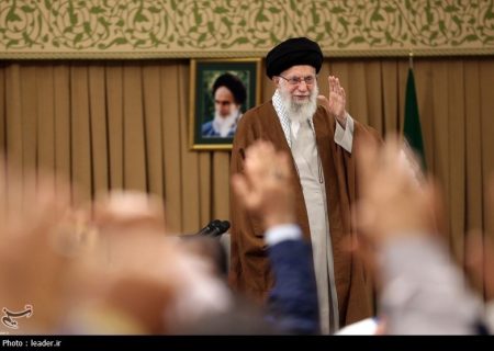 دیدار کارگران با رهبر معظم انقلاب